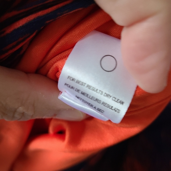 HALSTON Heritage Red Striped Sleeveless V Neck Sheath Mini Dress Size 10 - Picture 8 of 8